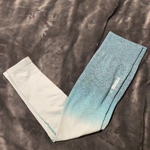 Gymshark Blue Ombré Seamless Leggings size M